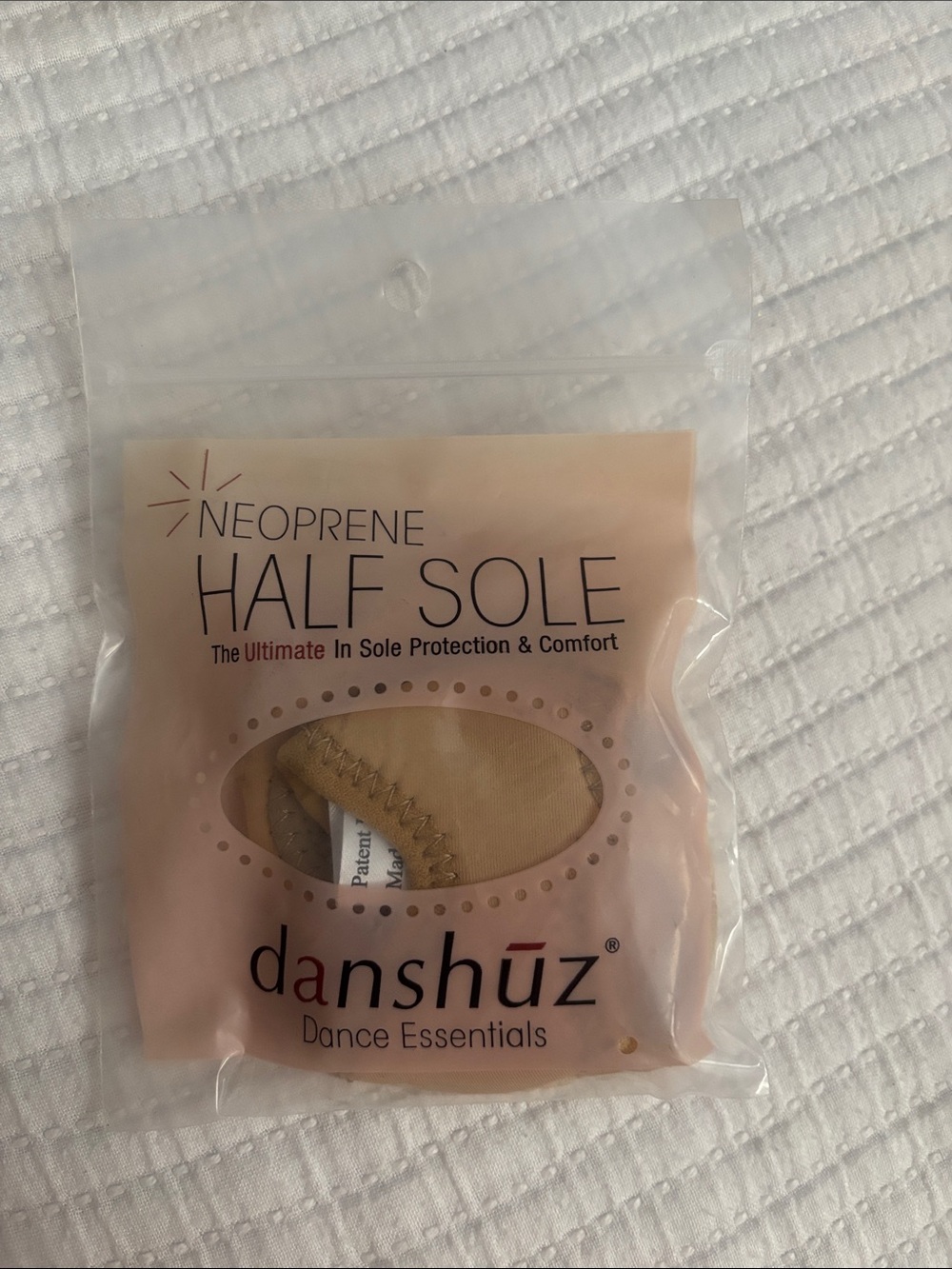 Danshuz-  Neoprene Half Sole - Tan